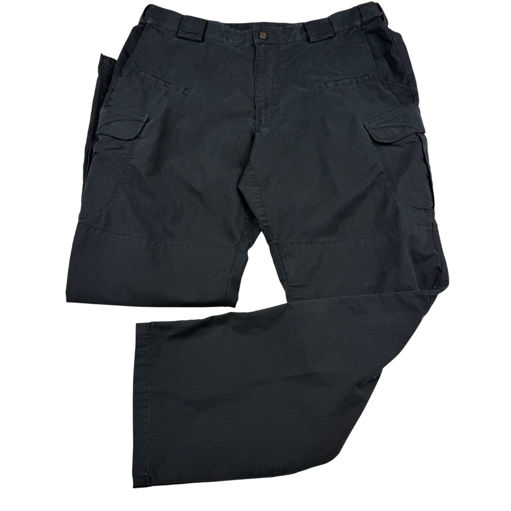 5.11 Tactical Stryke Cargo Pants Mens 38x32 Black Ripstop Flex-Tac Workwear